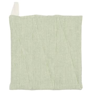 Bavlněná chňapka Emil / Green Stripes