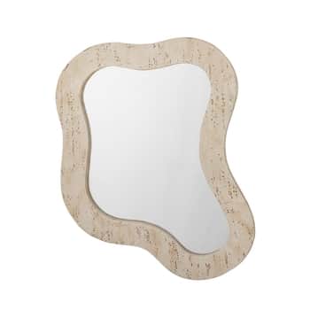 Nástěnné zrcadlo Meg Nature Resin