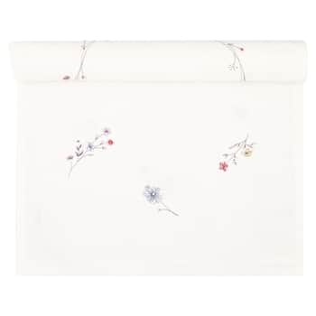 Bavlněný běhoun Piece Printed Venissa White 140 x 45 cm