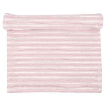 Bavlněný běhoun Alessia Pale Pink 140 x 45 cm