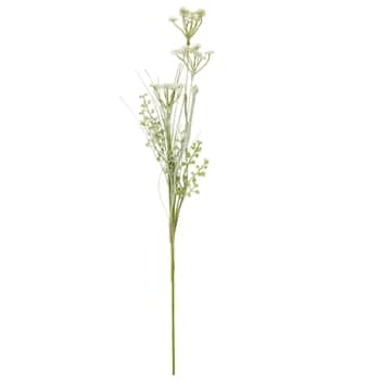Umělá květina White / Green 67 cm