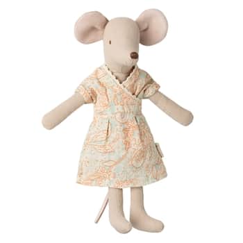 Myška v květinových šatech Mum Mouse