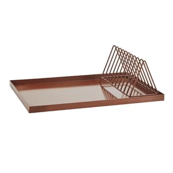Kovový odkapávač na nádobí Rust minimalist