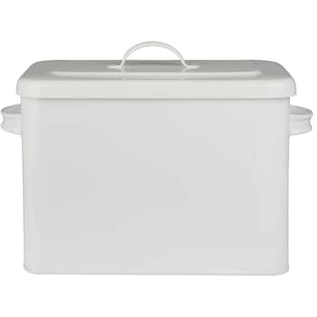 Plechový box s víkem White