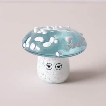 Skleněná figurka Crystal Blob Bored Shroom