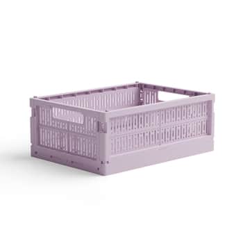 Skládací přepravka Lilac – midi