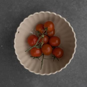 Keramická miska Flora Beige Ø 15 cm