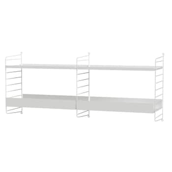 Policový systém Kitchen B White / White