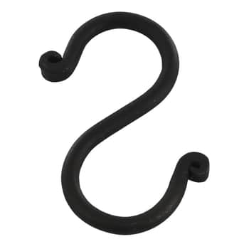 Kovový háček Antique Coal 11 cm