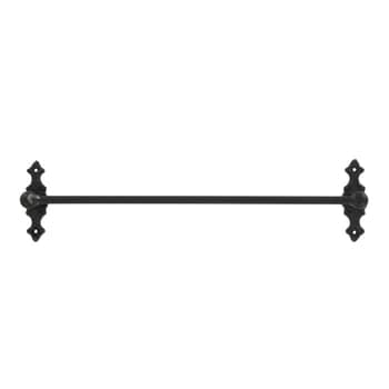 Kovový věšák Antique Coal 40 cm