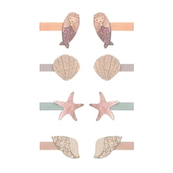 Sponky do vlasů Mermaid mini –  set 8 ks