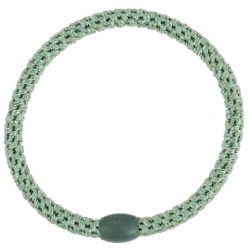 Gumička do vlasů Kknekki Slim Pistacio Glitter