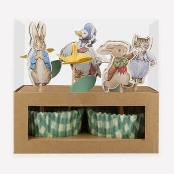 Sada na pečení cupcakes Peter Rabbit 24 ks