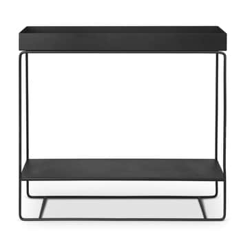 Stojan na květiny Plant box Two-tier Black