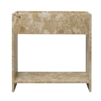 Mramorový stojan na květiny Plant Box Shelf Sand