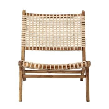 Dřevěná lounge židle Keila Nature Teak