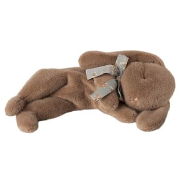Plyšový spící králíček Small Brown