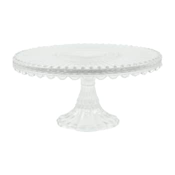 Skleněný dortový stojan Alice Clear 20 cm