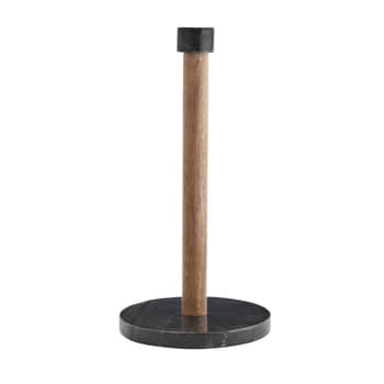 Stojan na kuchyňské utěrky Marble / Acacia Black