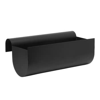 Závěsný truhlík na balkon Uma Black Medium