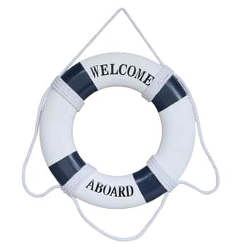Závěsná dekorace Lifebuoy Welcome Aboard