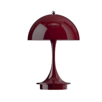 Přenosná lampa Panthella 160 V3 Opaque Burgundy