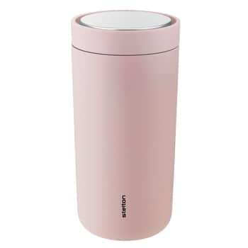 Nerezový termohrnek To Go Click Soft Rose 400 ml