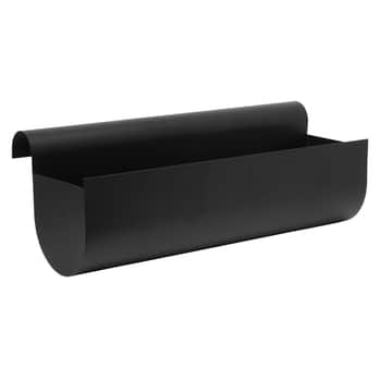 Závěsný truhlík na balkon Uma Black Large