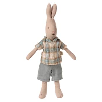 Zajíc v kostkované košili a kalhotách Size 1