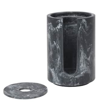 Zásobník na vatové tamponky Mist Charcoal