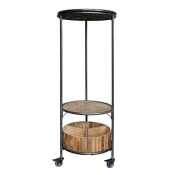 Stojan na kolečkách Antique Black
