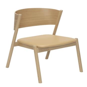 Relaxační křeslo Lounge Oblique Seat Natural