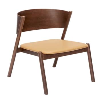 Relaxační křeslo Lounge Oblique Seat Dark brown