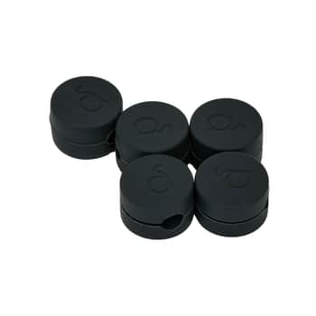 Magnetické kabelové klipy Charcoal – set 5 ks