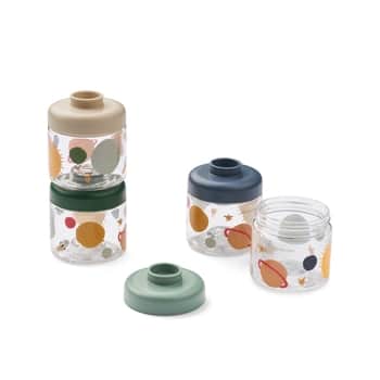 Úložné dózy na dětskou výživu Dominique Universe – 4 x 100 ml