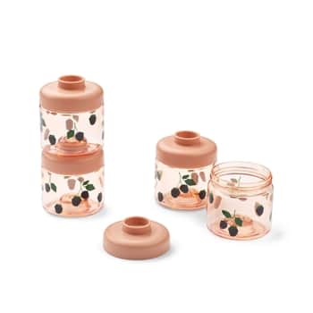 Úložné dózy na dětskou výživu Dominique Berry – 4 x 100 ml