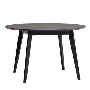 Kulatý jídelní stůl Stay Black Ø 120 cm
