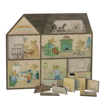 Dřevěné puzzle Farmhouse Mouse