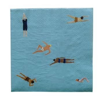 Papírové ubrousky Swimmers 25 ks