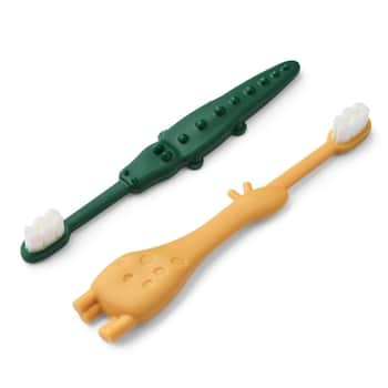 Dětský zubní kartáček Fabio All Together Toddler – set 2 ks
