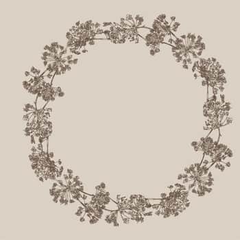 Papírové ubrousky Wreath – 50 ks