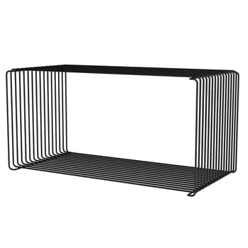 Policový díl Panton Wire Extended Black 35 cm