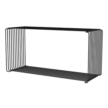 Policový díl Panton Wire Extended Black 26 cm