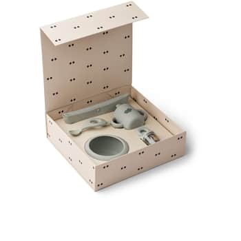Set nádobí pro miminko Baby Starter Dove Blue