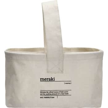 Úložný textilní košík Meraki Clean White