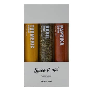 Sada koření Basil / Paprika Chilli / Turmeric – 3 × 11 g
