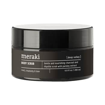 Tělový peeling s aktivním uhlím Deep Valley 200 ml