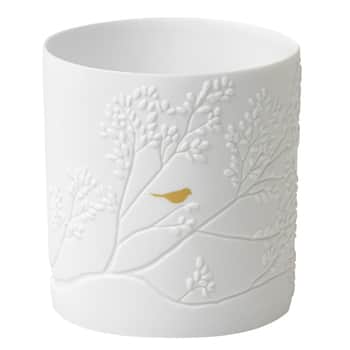 Porcelánový svícen Golden Bird