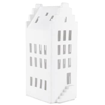 Porcelánový svícen dům Gable House 31,5 cm