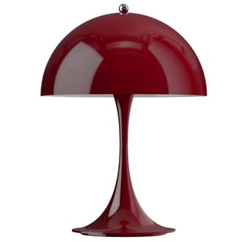 Přenosná lampa Panthella 250 Opaque Burgundy